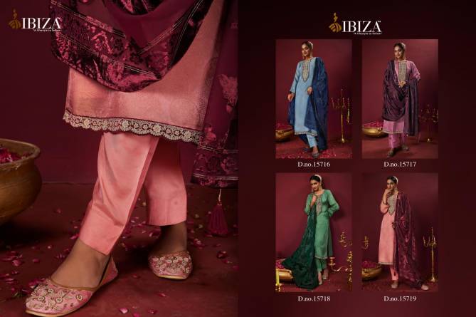 Rangat By Ibiza Morrocco Silk Designer Salwar Kameez Wholesale Price In Surat